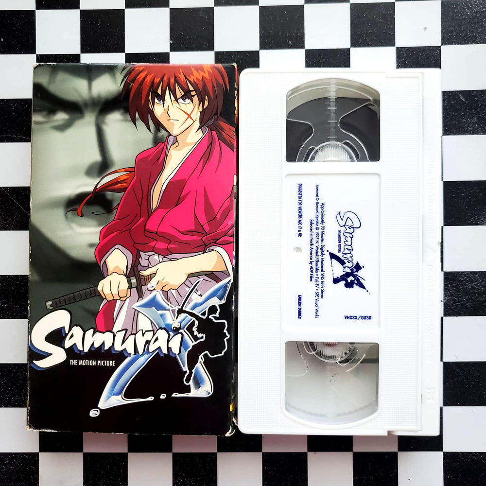 Samuari X : Rurouni Kenshin  The Motion Picture VHS 1997